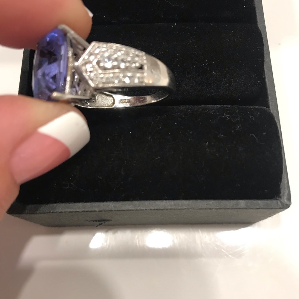 Color change fluorite ring - Picture 7 of 8